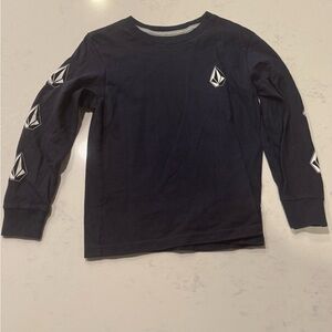 Volcom Kids Dark Blue Long Sleeve Tee